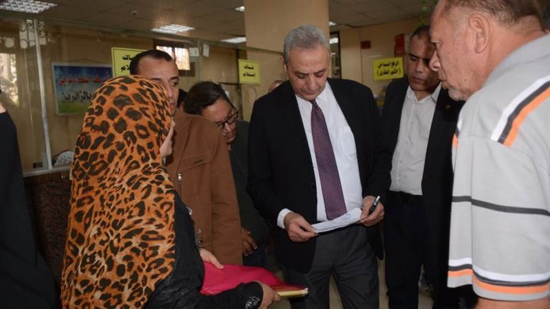 محافظ الغربية بمجلس