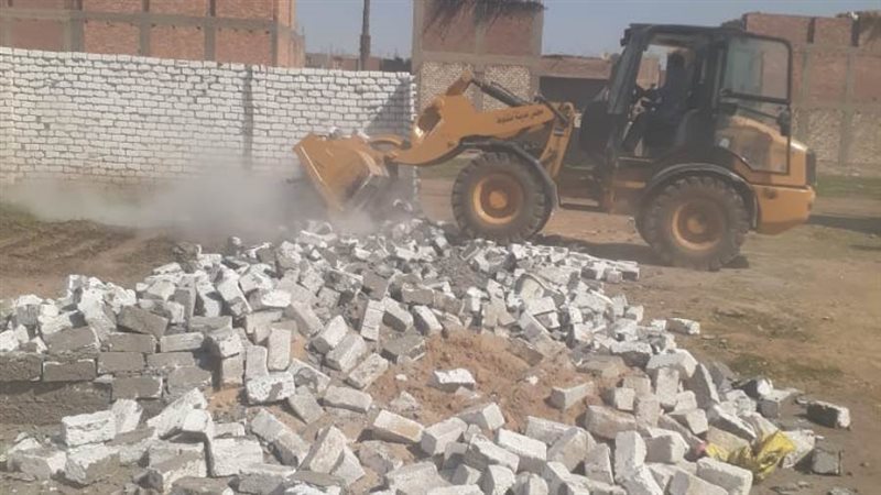 جانب من الإزالات