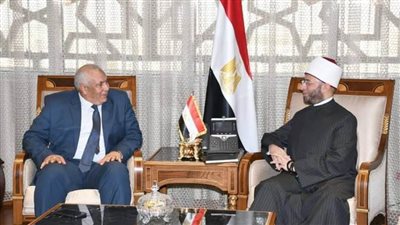 وزير الأوقاف ومحافظ الوادي الجديد يبحثان سبل التعاون في الدعوة وتطوير المساجد بالمحافظة