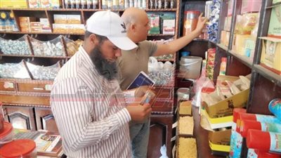 حملات مكبرة على الأسواق والمحال التجارية بكفر الشيخ 