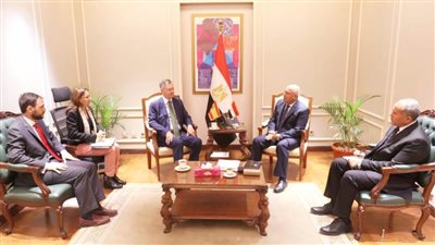 الوزير يبحث مع سفير إسبانيا بالقاهرة سبل تعزيز التعاون بين البلدين