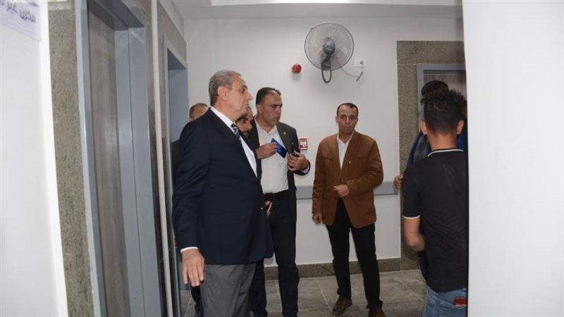 محافظ الغربية خلال