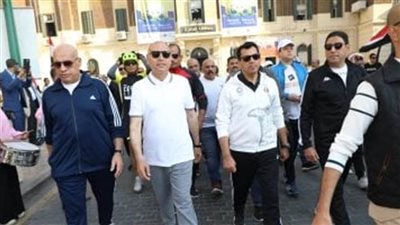 محافظ القاهرة: ماراثون القاهرة رسالة هامة للتحول الحضرى واستخدام الطاقة النظيفة بالعاصمة