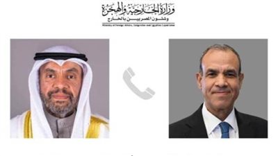 وزير الخارجية يبحث هاتفيًا مع نظيره الكويتي مستجدات العدوان الإسرائيلي على غزة