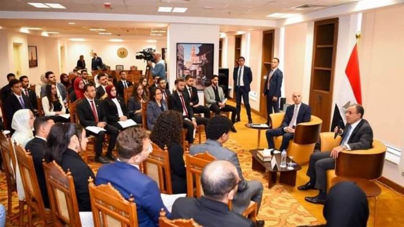 جانب من مشاركة الطلاب