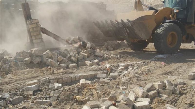 إزالة التعديات بأسيوط