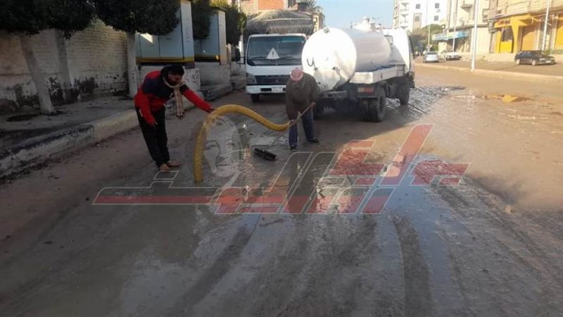 كسح مياه الأمطار