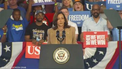 هاريس تتعهد بالعمل على إنهاء الحرب في الشرق الأوسط