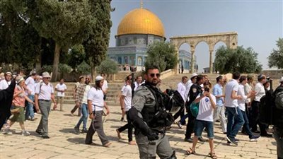  عاجل.. عشرات المستوطنين يقتحمون المسجد الأقصى تحت حماية شرطة الاحتلال الإسرائيلي