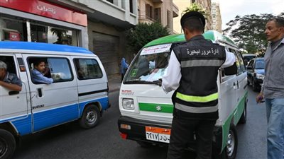البحيرة تشن حملات قوية على مخالفات السرفيس والسيارات غير القانونية