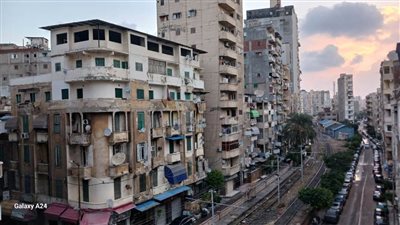 تساقط الأمطار بالإسكندرية مع بداية الساعات الأولى لصباح اليوم 