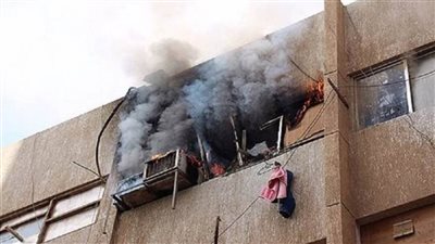 الحماية المدنية تخمد حريقًا بشقة سكنية ببولاق الدكرور