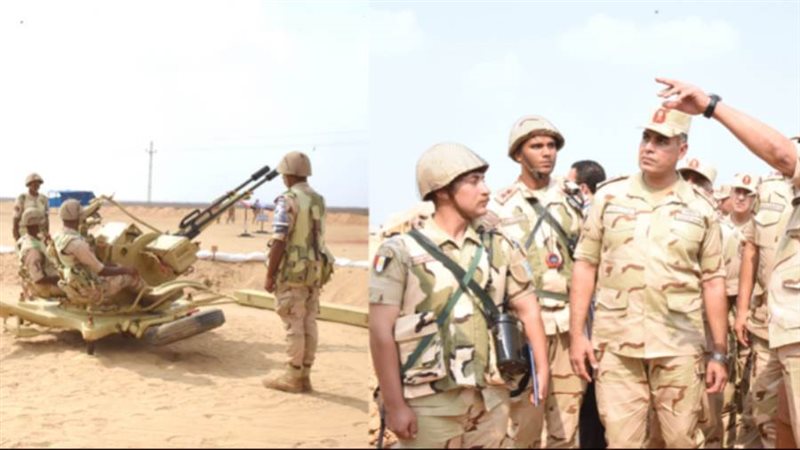 وزير الدفاع أثناء