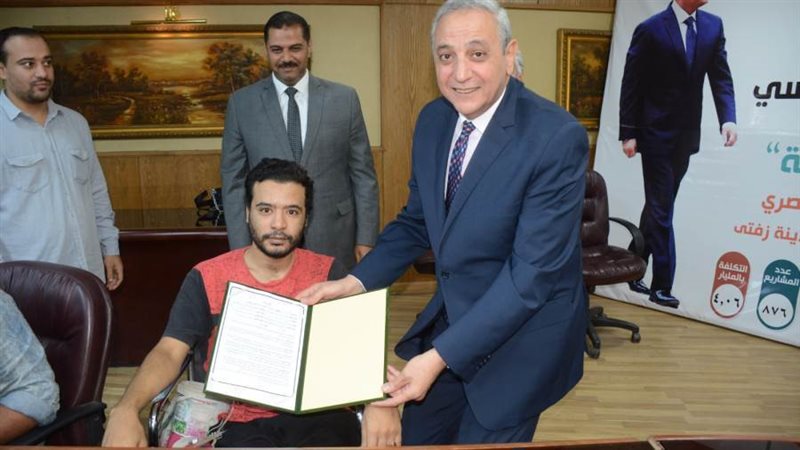 محافظ الغربية خلال