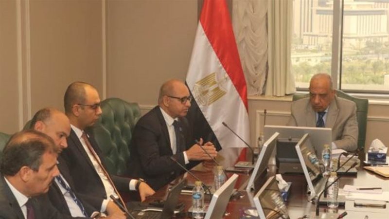 وزير الكهرباء مع