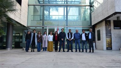 وزير الثقافة يتفقد الأكاديمية المصرية للفنون بروما