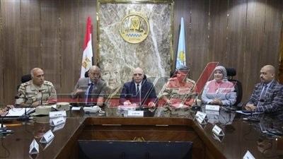  اجتماع موسع لتسيير عدد من القوافل الطبية بكفر الشيخ