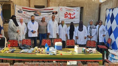  بالصور.. علاج 6116 طائرًا وماشية خلال قافلة بيطرية بالغربية