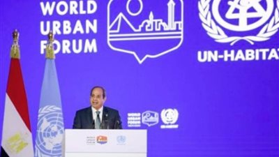 عاجل.. الرئيس السيسي بالمنتدى الحضري العالمي: 