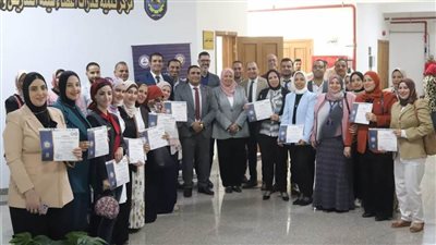 تكريم الدفعة الثانية لدورة إعداد المدربين T.O.T باعتماد المجلس الأعلى للجامعات
