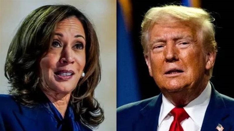 ترامب وكاملا هاريس