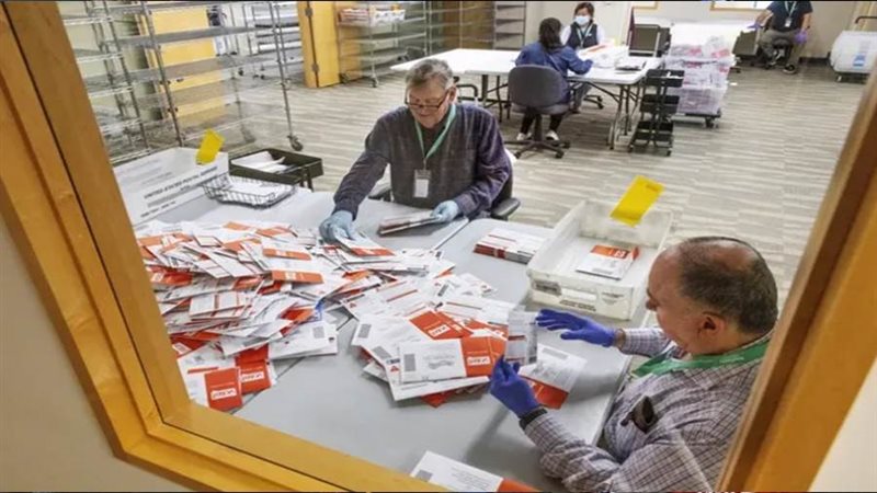 فرز الأصوات