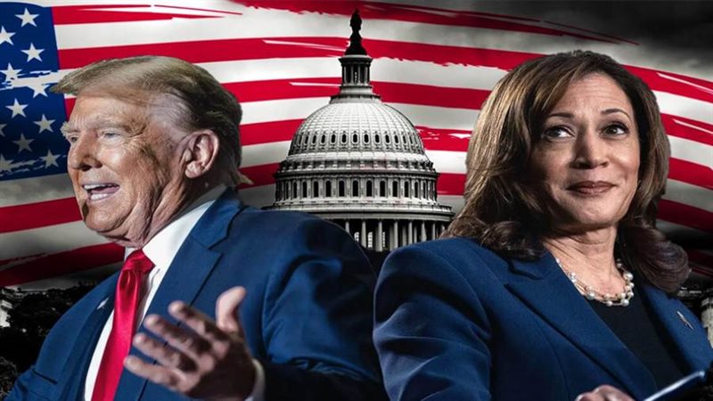 ترامب وكاملا هاريس