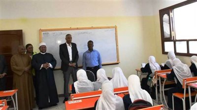 محافظ أسوان يفتتح المعهد الأزهري الإعدادي والثانوي للفتيات بقرية فارس بتكلفة 15 مليون جنيه