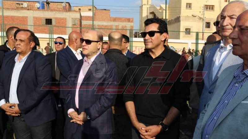 محافظ كفرالشيخ ووزير