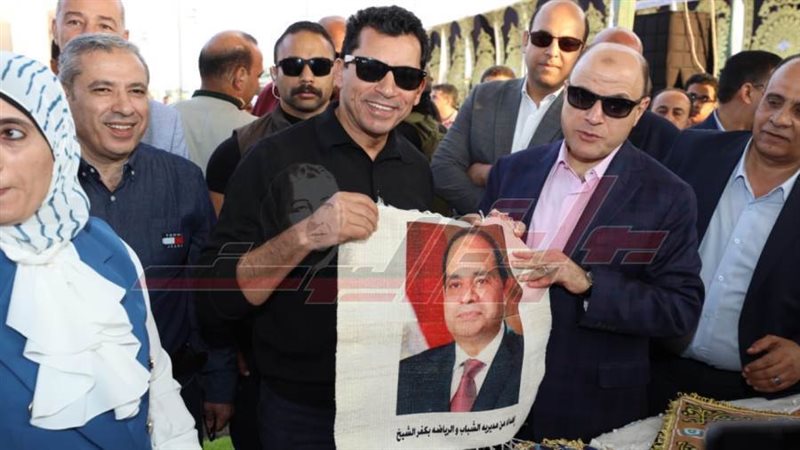 محافظ كفرالشيخ ووزير