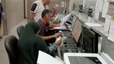 رئيس مركز صدفا بأسيوط يتابع سير العمل بالمركز التكنولوجي 