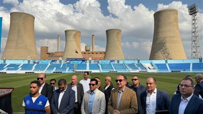  بالصور.. افتتاح تطوير ستاد 