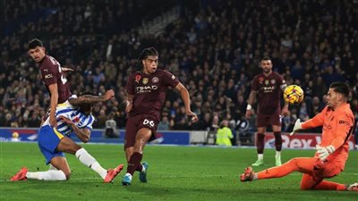 ريمونتادا برايتون تقسو على مانشستر سيتي وتعيقه عن قمة البريميرليج