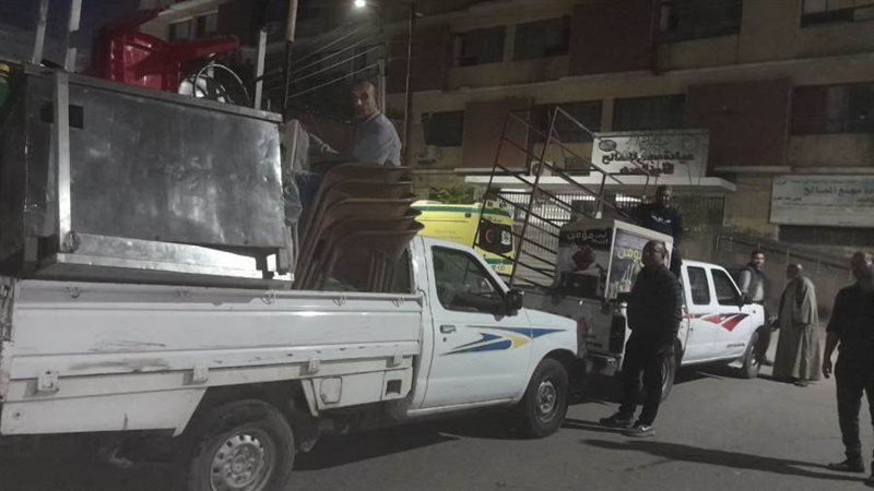 إزالة الإشغالات بمدينة