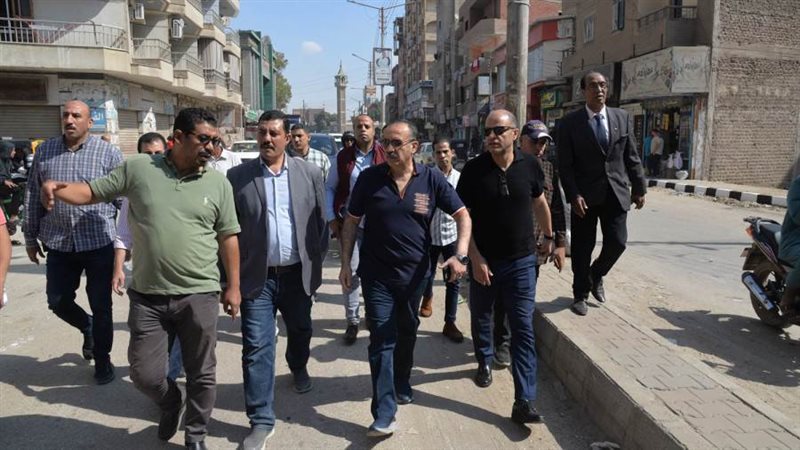 محافظ أسيوط يتفقد