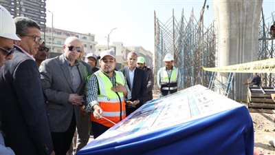 محافظ بني سويف يتابع تنفيذ مشروع كوبري الشاملة