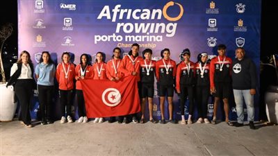 مصر تحصد 29 ميدالية في البطولة الأفريقية للتجديف