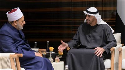 شيخ الأزهر يلتقي الشيخ محمد بن زايد في أذربيجان