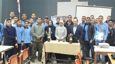 «العنف الإلكتروني وسبل المواجهة» في ندوة لمركز النيل بأسيوط بمدرسة الميكانيكية بنين