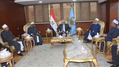  بالصور.. محافظ الغربية والأمين العام لمجمع البحوث الإسلامية يبحثان التعاون لنشر الوعي وتعزيز القيم