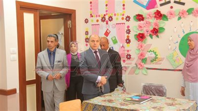 جولة تفقدية ‏لمدرسة خالد بن الوليد للنور والمكفوفين بكفر الشيخ