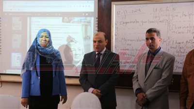 محافظ كفر الشيخ يتفقد ‏المدرسة الإعدادية القديمة بنات  