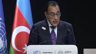 عاجل.. رئيس الوزراء يلقى كلمة فى قمة المناخ 