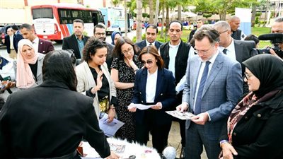 وفد الأمم المتحدة للمرأة يلتقى بالمشاركات في برنامج رابحة بالبحيرة