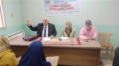  بالصور.. التوعية حول أضرار التغيرات المناخية وطرق الوقاية في الغربية