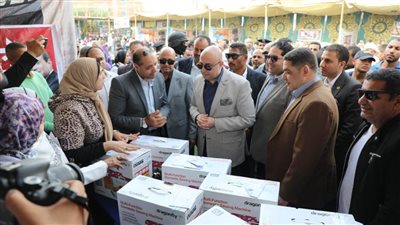 محافظ بني سويف يتابع أنشطة 