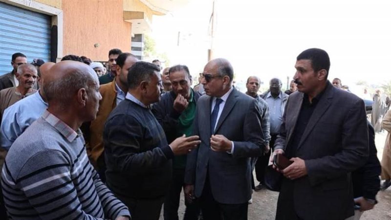 محافظ المنيا يتفقد