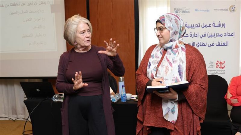 جانب من الورشة التدريبية