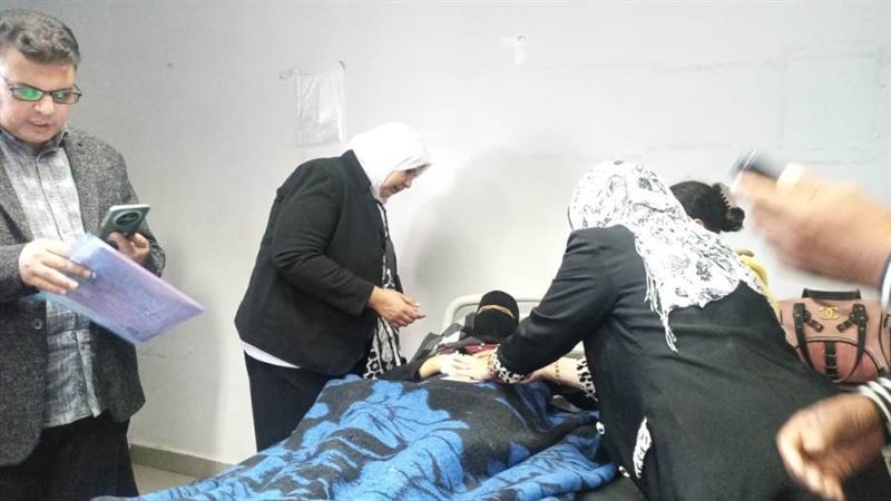 متابعة حالة الضحايا