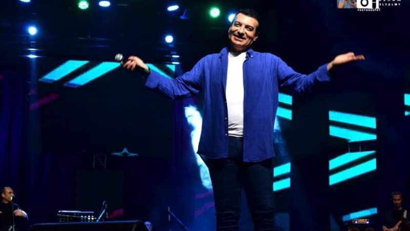 ايهاب توفيق من الحفل